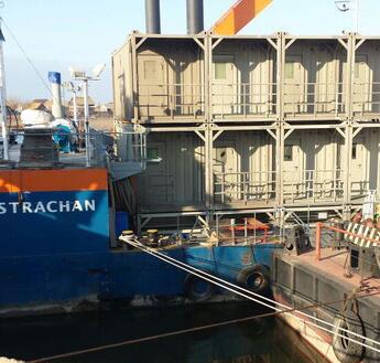 Offshore Accommodation for accommodation pontoon "Astrachan"