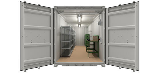 20ft offshore workshop container